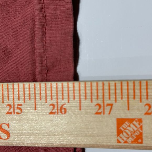 Comfort Colors T-SHIRT TEE Men's Medium Y2K Red Original Pinchers Fishing Team - Picture 7 of 8